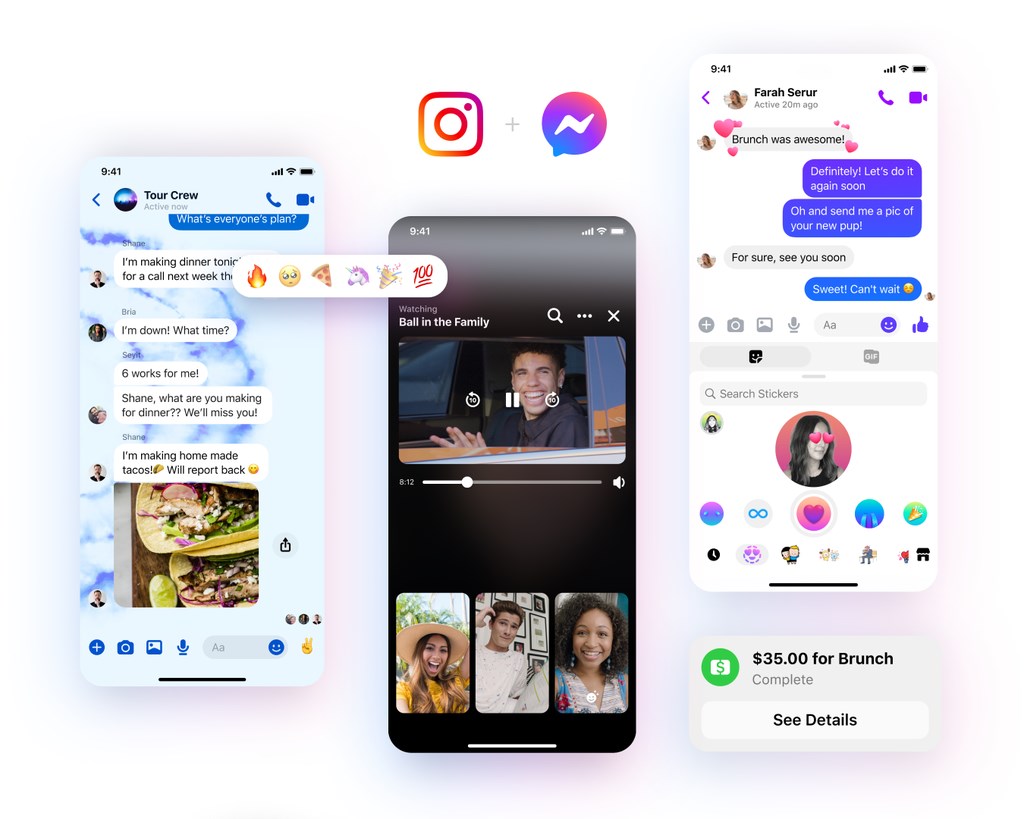 Facebook Messenger yeni bir logo ve yeni bir tasarıma kavuştu