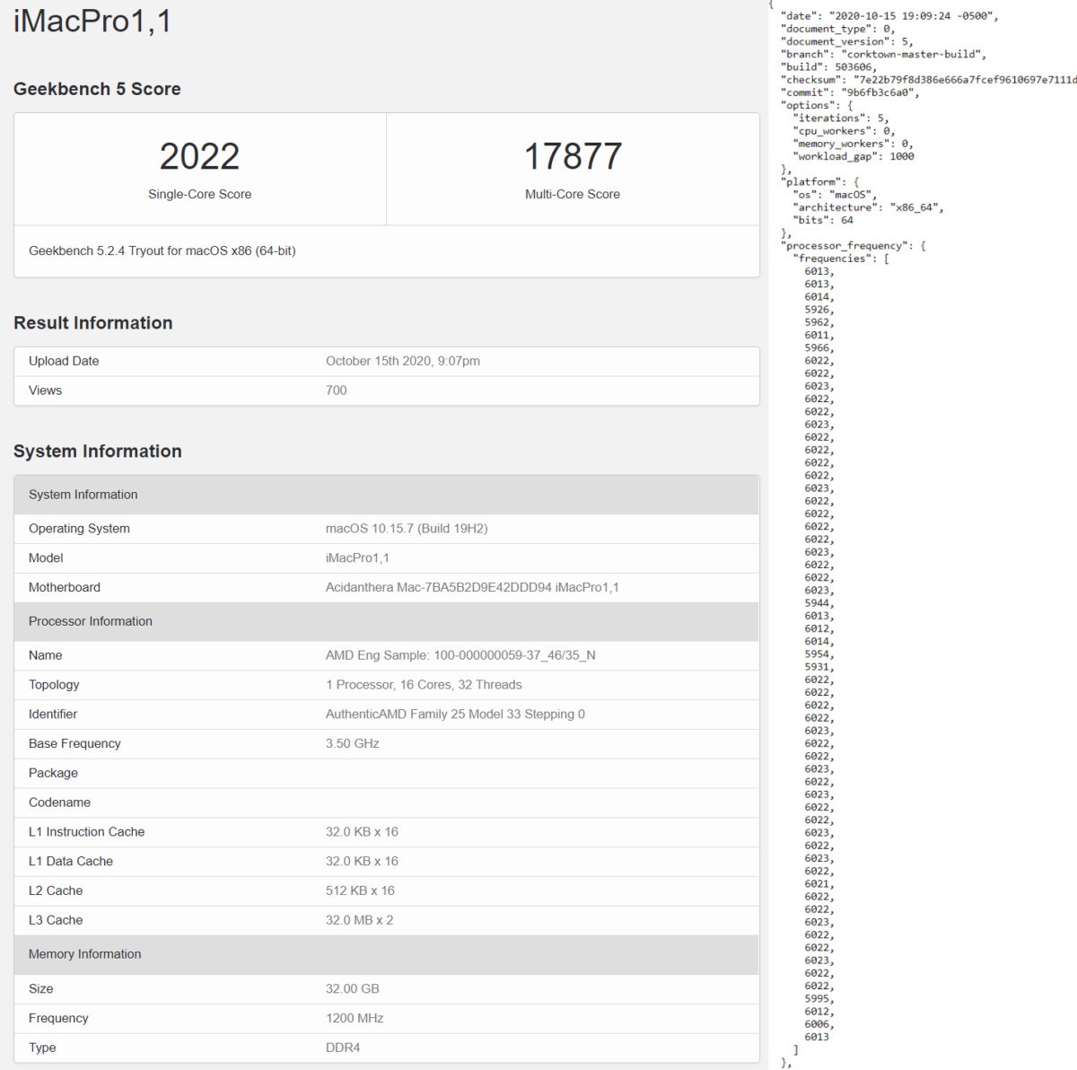 AMD Ryzen 9 5950X işlemcisi MacOS altında 6 GHz’e hız aşırtıldı