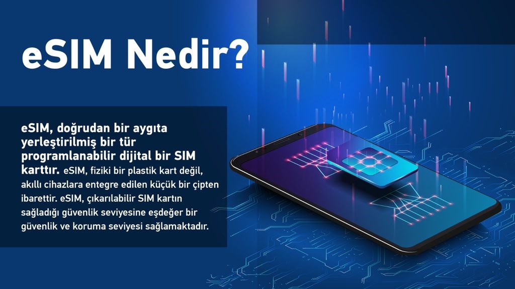 Ülkemizde eSIM desteği yakında başlıyor