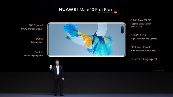 Huawei Mate 40 Pro ve Pro+ etkileyici özellikler ile tanıtıldı