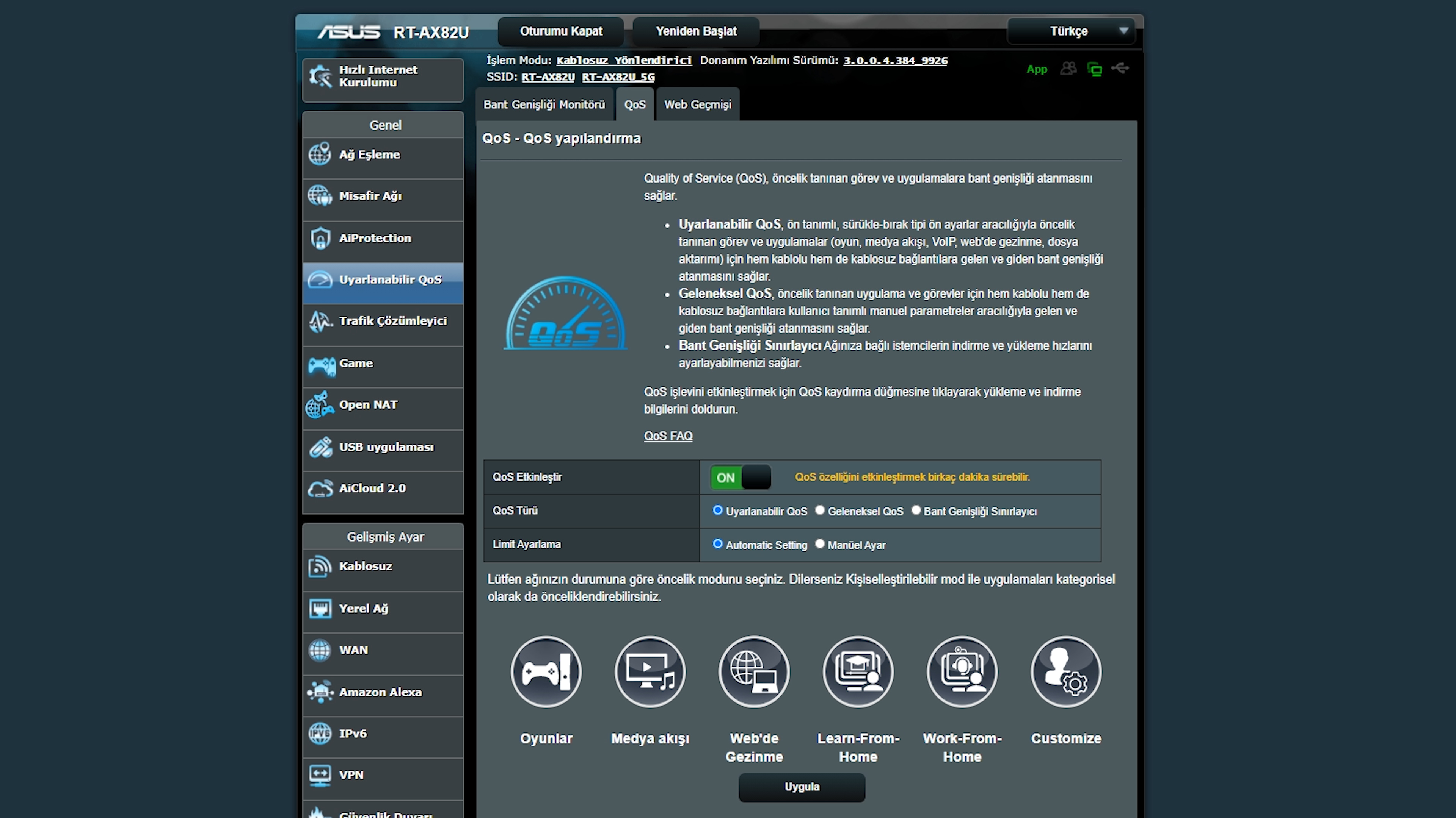 Gördüğüm en iyi router tasarımı 'Asus RT-AX82U gaming router incelemesi'