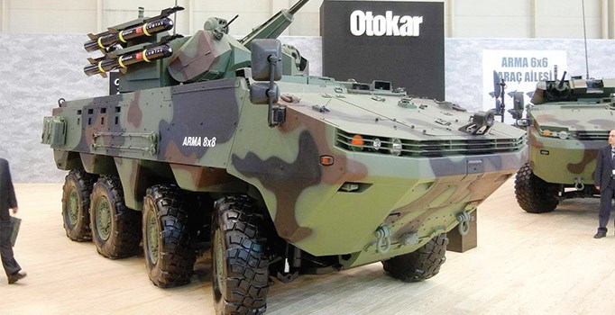 Otokar yurt dışından Cobra II ve Arma 8x8 siparişi aldı