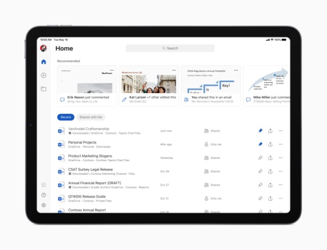 Office iPad uygulamaları fare desteği kazandı