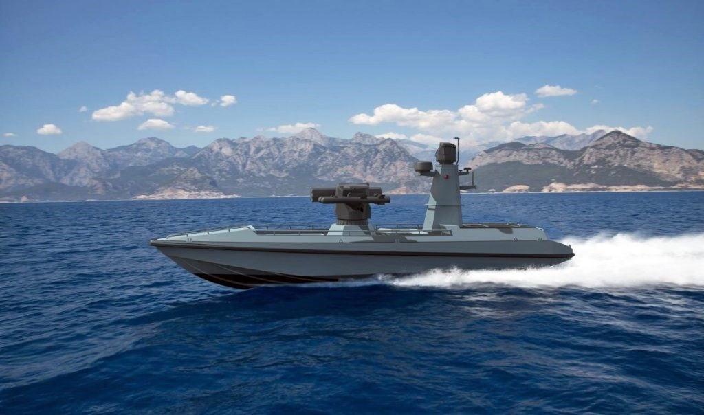 Türkiye'nin ilk Silahlı İnsansız Deniz Aracı 'ULAQ' tanıtıldı