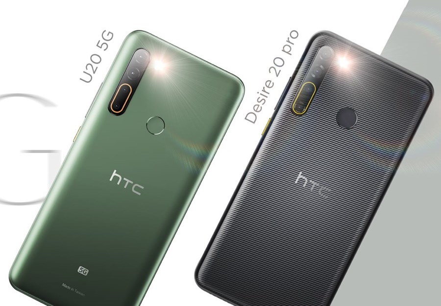HTC Desire 20 Pro ve HTC U20 5G Türkiye'de satışa çıkmaya hazırlanıyor