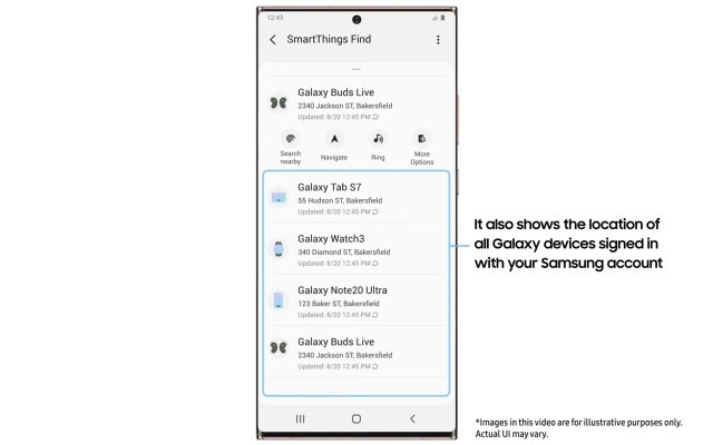 Samsung, tüm Galaxy cihazlarınızı bulmanızı sağlayan SmartThings Find'ı kullanıma sundu