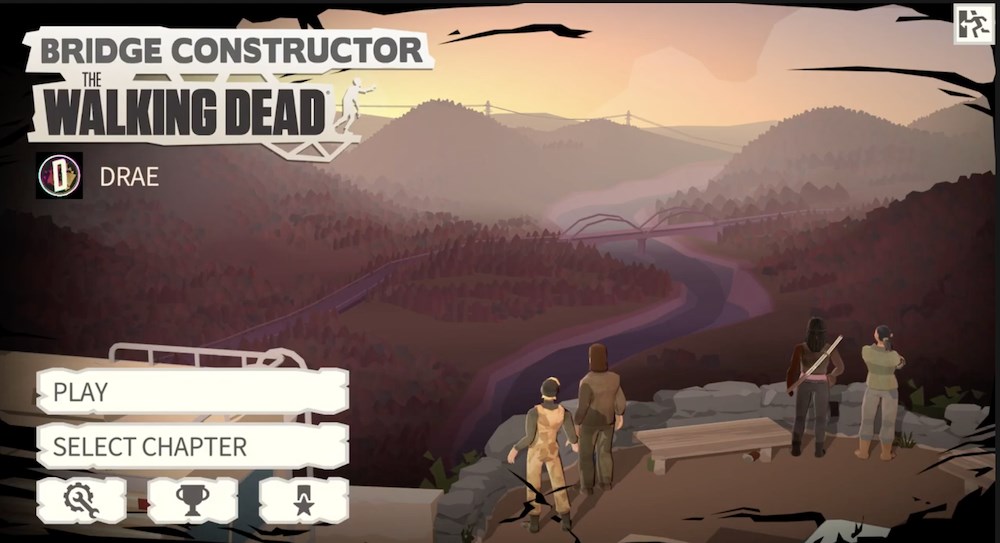 Mobil cihazlar için de çıkacak olan Bridge Constructor: The Walking Dead'ten oynanış videosu yayınlandı