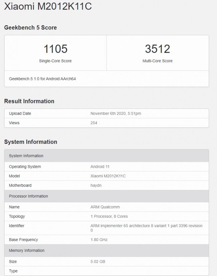 Xiaomi Mi 11, 48 MP ultra geniş açılı lens ve Snapdragon 875 ile gelecek