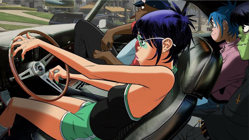 Başarılı müzik grubu Gorillaz'ın yeni şarkısının klibi GTA 5'in içinde geçiyor