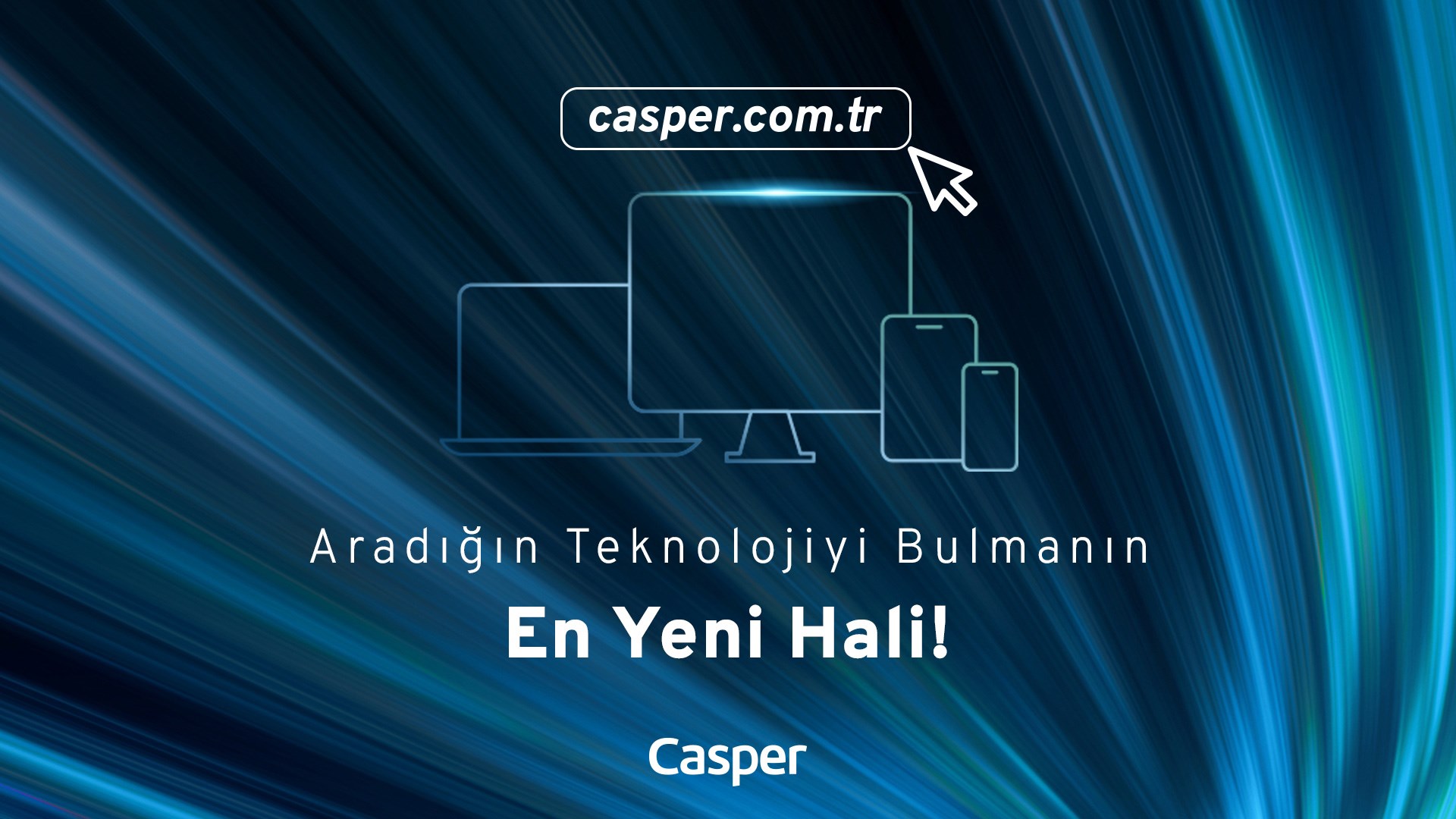 Casper web sitesinin yenilenmesine özel indirimler sizi bekliyor