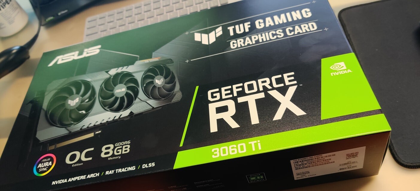 GeForce RTX 3060 Ti kutuları göründü