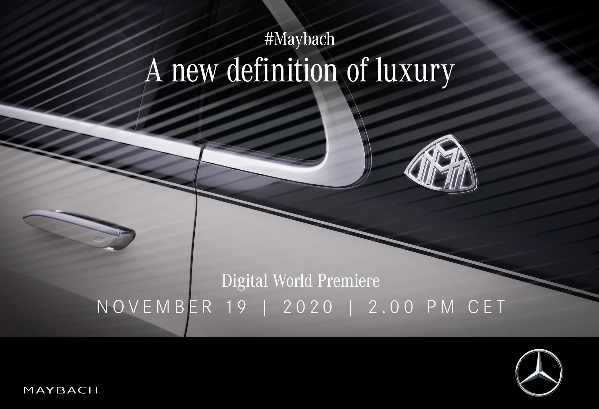 Yeni Mercedes-Maybach S-Serisi'nden ilk teaser geldi: 19 Kasım'da tanıtılacak
