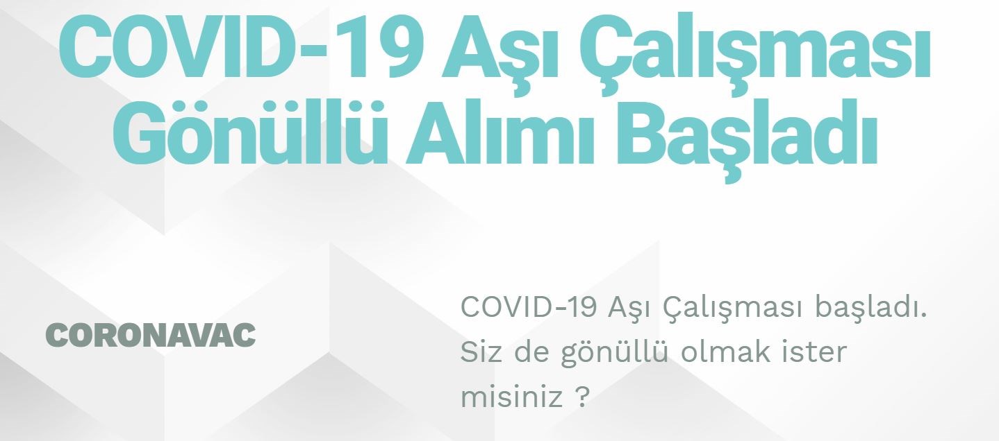 Ülkemizde faz-3 çalışmaları yapılan koronavirüs aşısına büyük talep: Gün bitmeden 20 bin başvuru