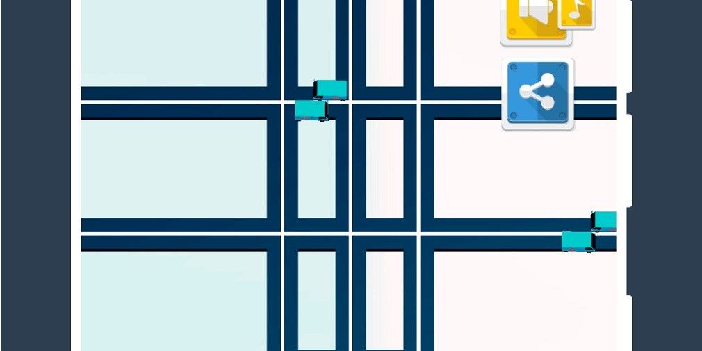 Trafik yönettiğiniz ücretsiz bulmaca oyunu Don't Crash, Android için çıktı