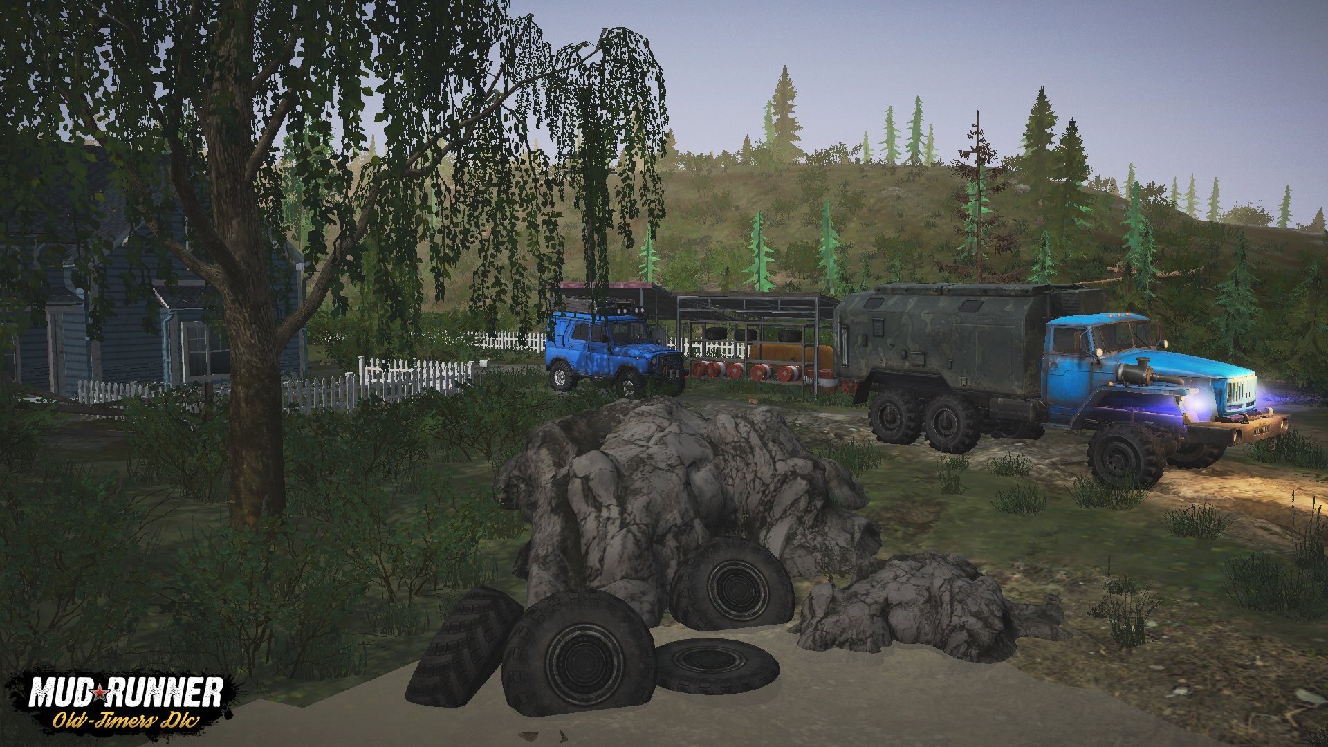 Off-road araç sürme mobil oyunu MudRunner'a yeni bir DLC eklendi