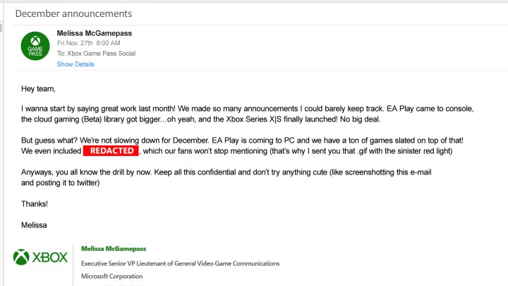 Geçtiğimiz yılın sevilen oyunu Control, Aralık’ta Xbox Game Pass’e gelebilir
