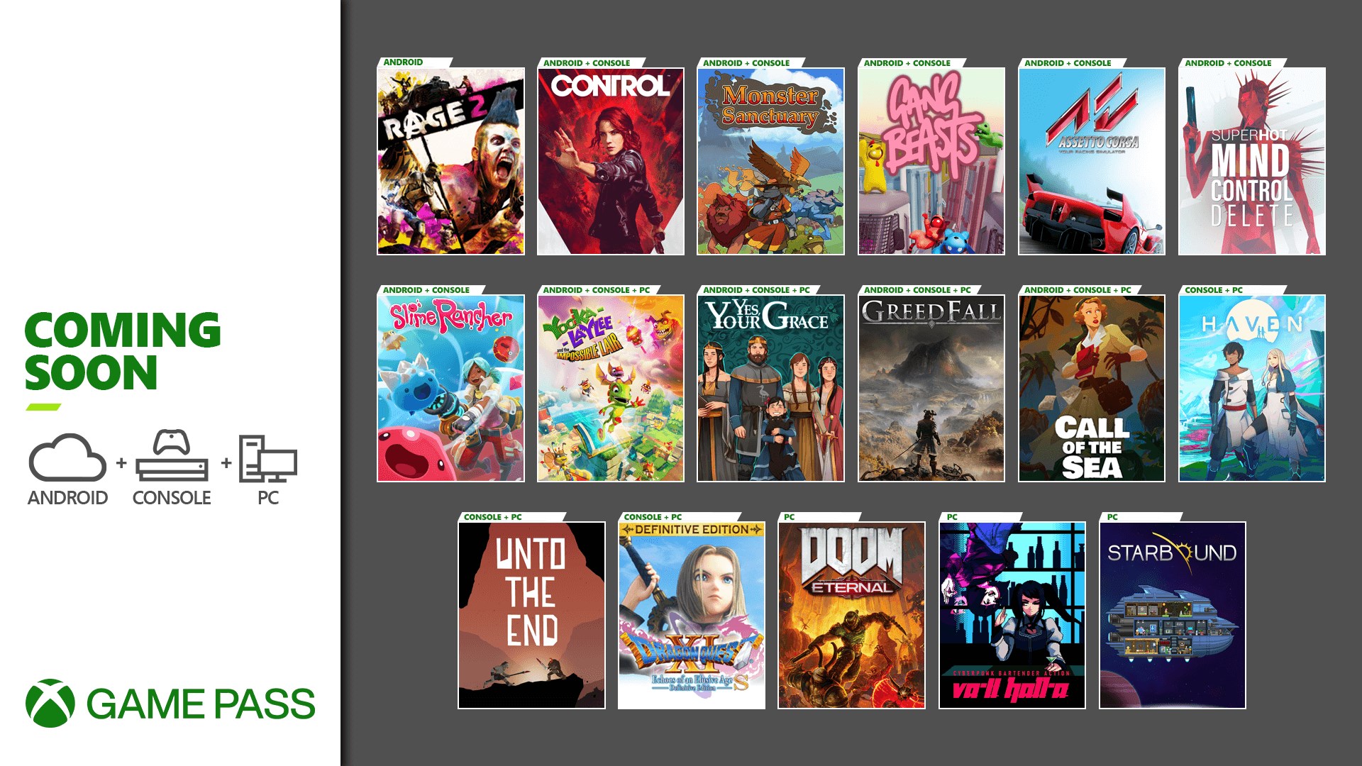 Xbox Game Pass'e Aralık ayında eklenecek olan oyunlar belli oldu; Control, Game Pass'e geliyor