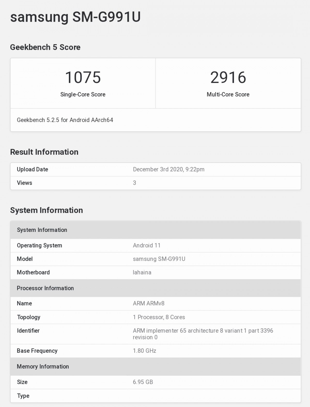 Snapdragon 888'li Galaxy S21 performans testinde