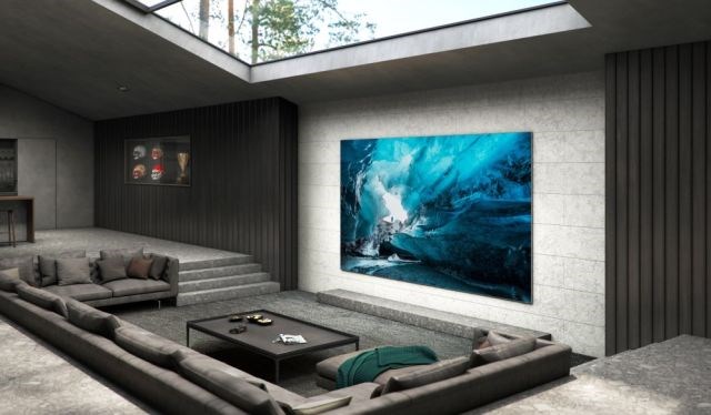 Samsung 110 inçlik microLED Wall TV modelini tanıttı