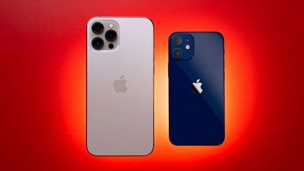 iphone 12 mini ve iphone 12 pro max in