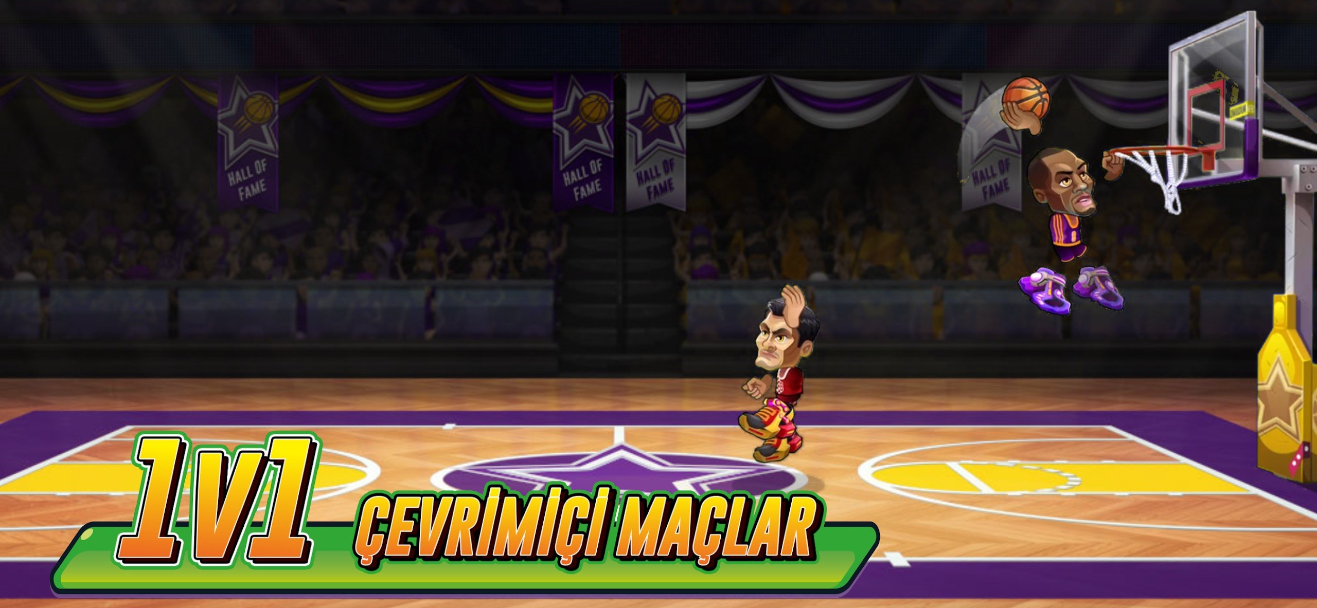Kafa Topu 2’nin yapımcısı Masomo'dan yeni oyun: Basketball Arena