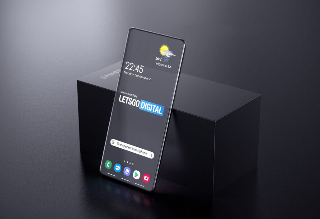 Samsung şeffaf ekranlı bir telefon üzerinde çalışıyor