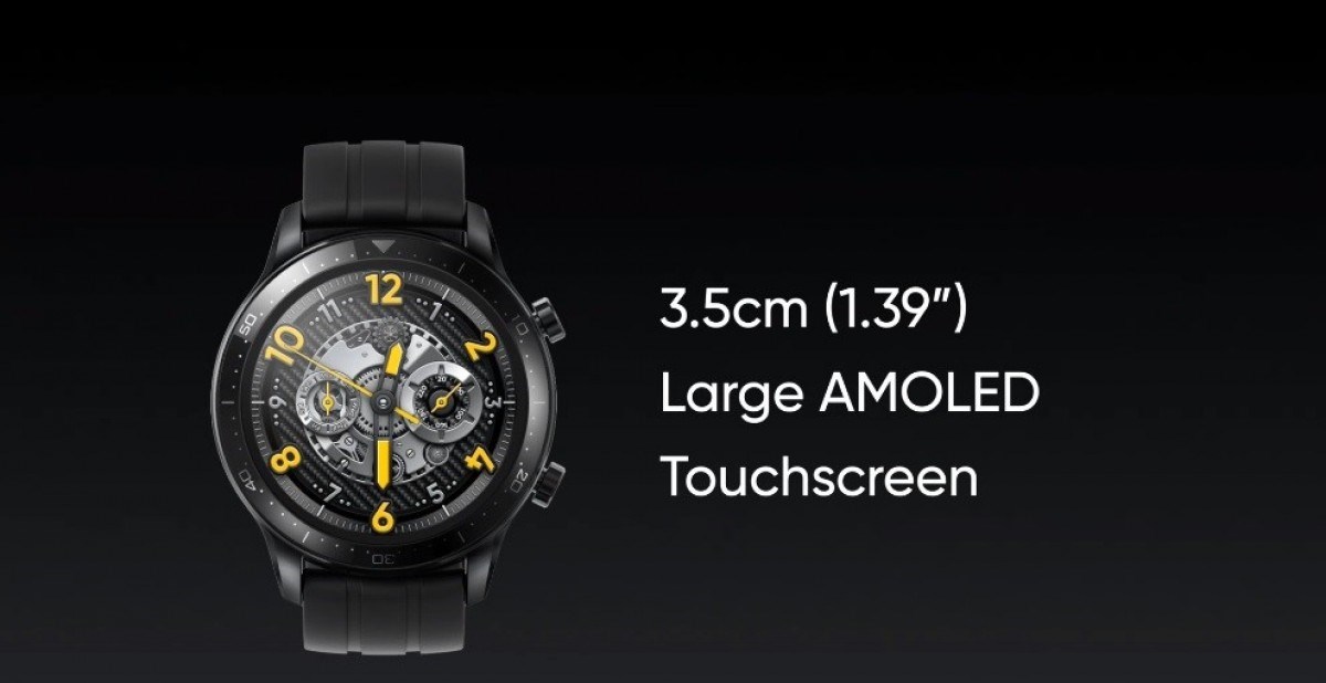 Realme Watch S Pro tanıtıldı: AMOLED ekran, SpO2 sensörü, 14 gün pil ömrü
