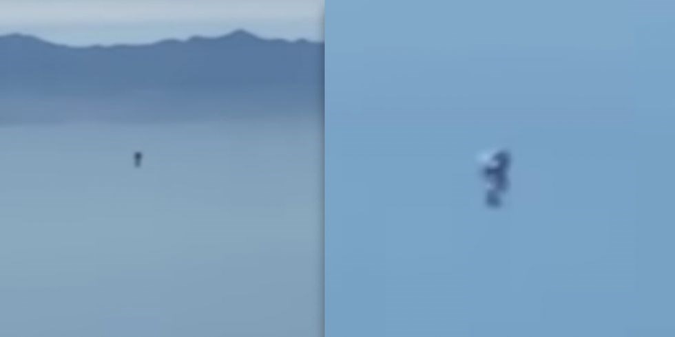 Los Angeles'taki gizemli 'Jetpack-Adam' gökyüzünde uçarken görüntülendi