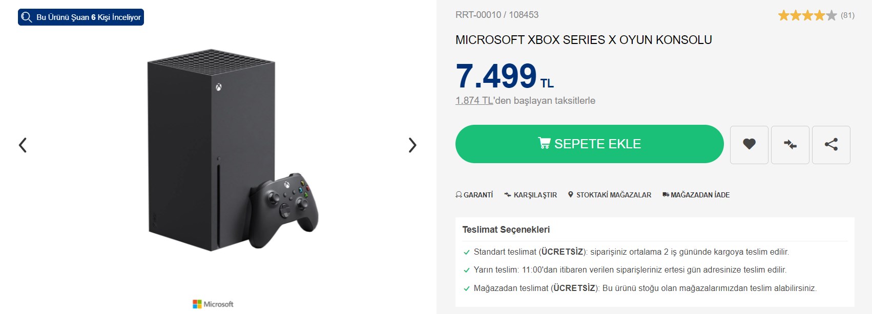 Konsol fiyatları düşmeye başladı: Xbox Series X, 7.499 TL; Xbox Series S, 4.499 TL