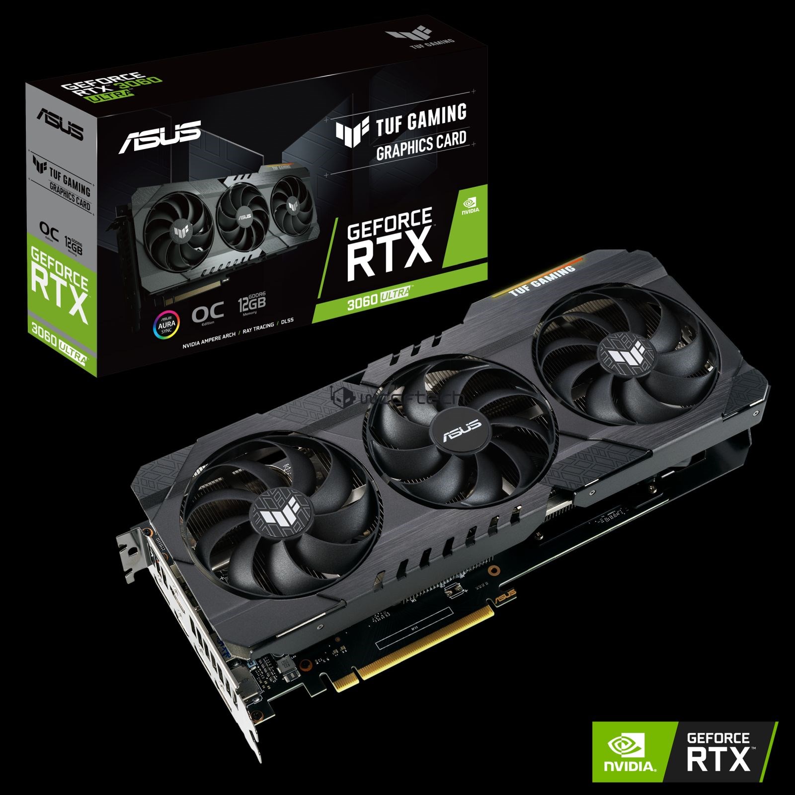 12 GB VRAM’li ASUS RTX 3060 Ultra görüntülendi, fiyatı paylaşıldı