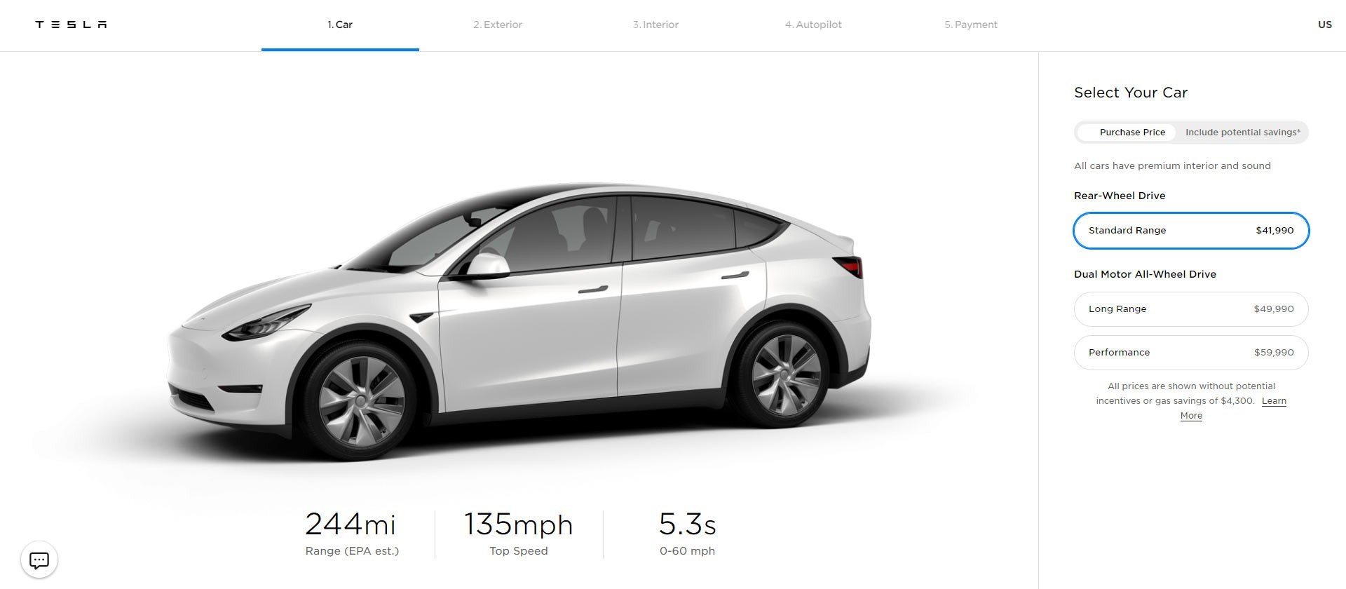 Tesla Model Y'nin en ucuz versiyonu 'Standard Range' satışa sunuldu