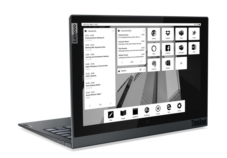 E-ink ekranlı Lenovo ThinkBook Plus tanıtıldı