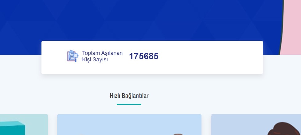 Bugün koronavirüs aşısı olan kişi sayısı 175 bini geçti