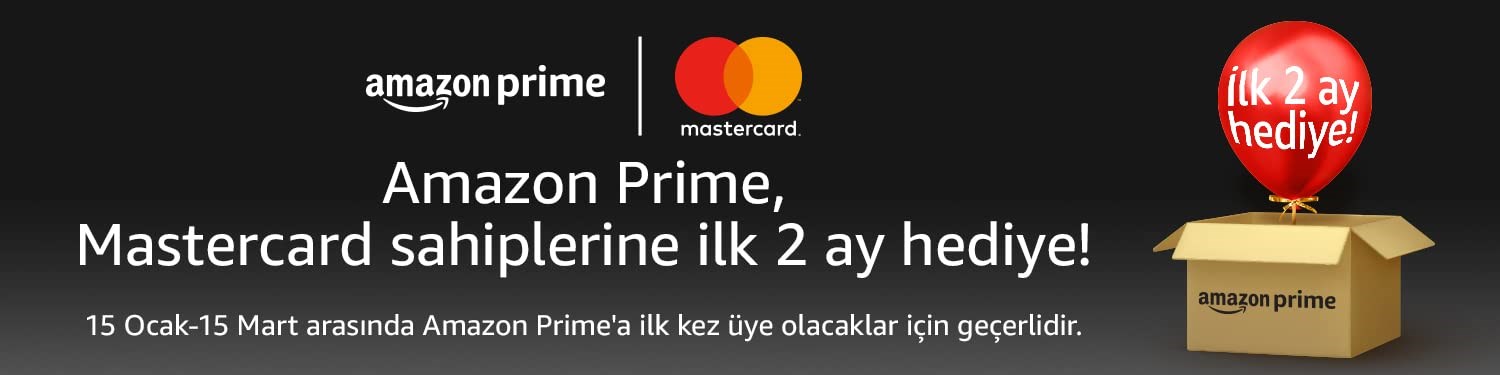 MasterCard’lılara Amazon Prime ilk 2 ay hediye