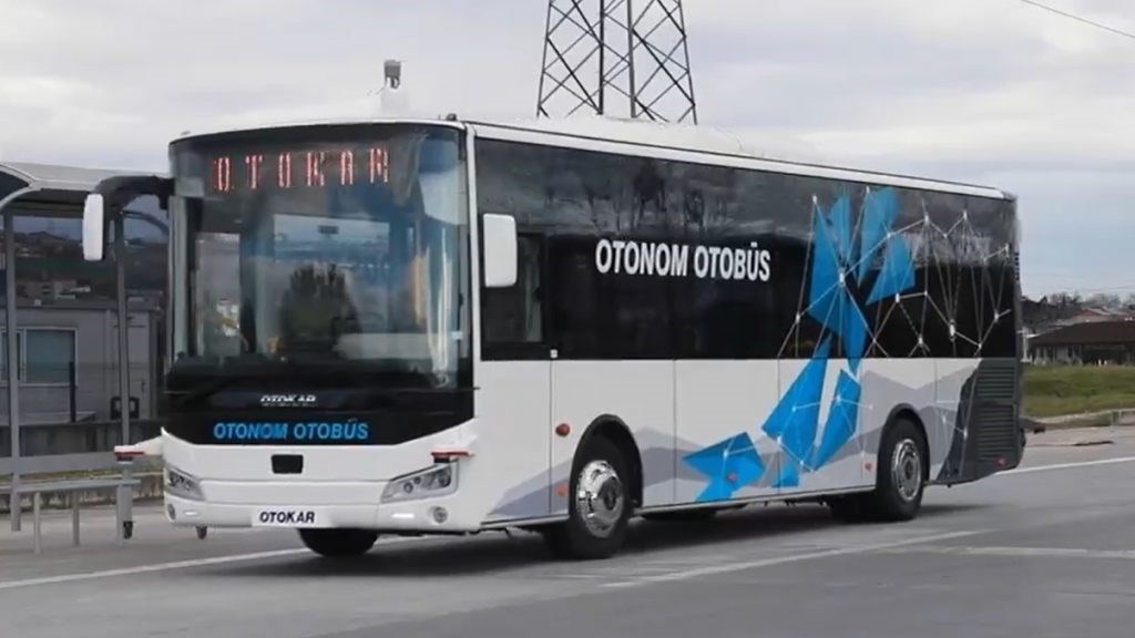 Otokar'ın sürücüsüz otobüsü testleri başarıyla geçti
