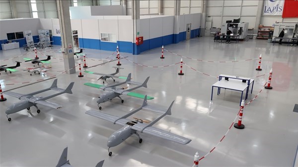 turkiye nin iha fabrikasi uretime