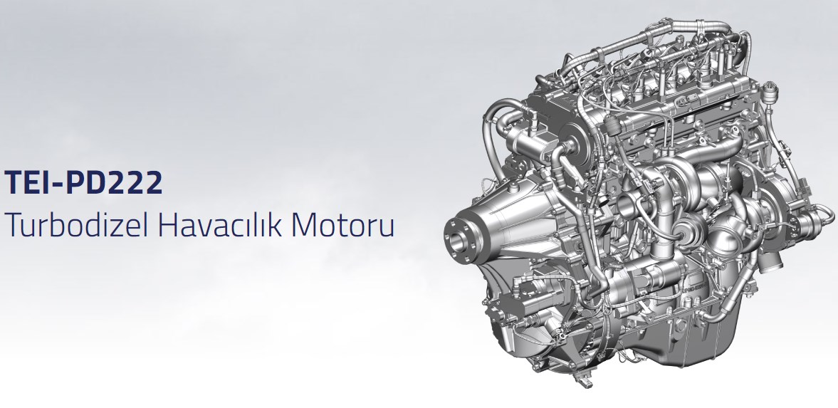 AKINCI-C TİHA yerli motor TEI-PD222 ile uçacak