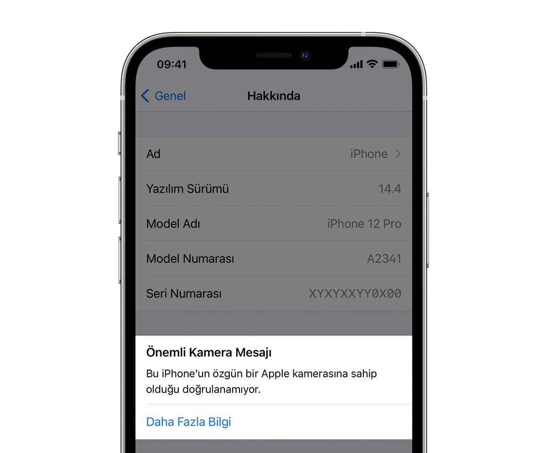 iOS 14.4, iPhone kamerasının orijinal olup olmadığını tespit edebiliyor