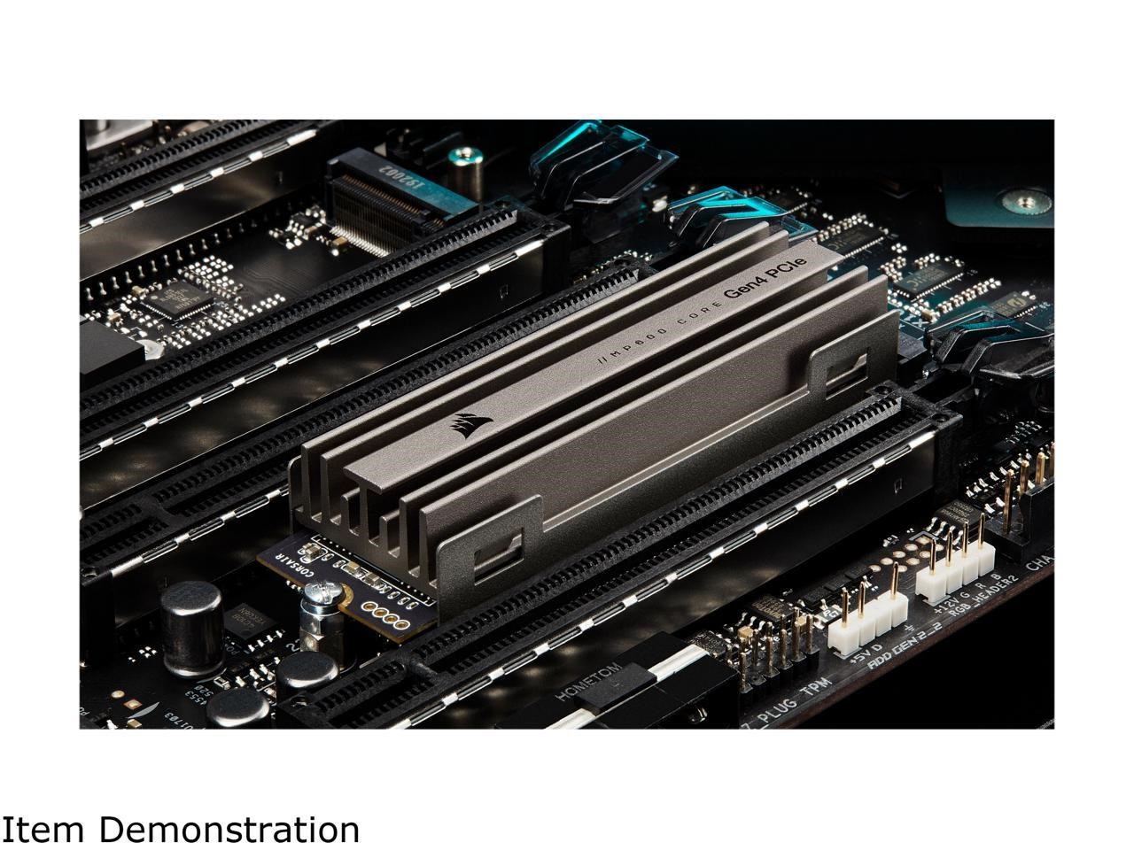 Corsair’in sıvı soğutmalı SSD’si MP600 Pro HydroX görüntülendi, fiyatları listelendi