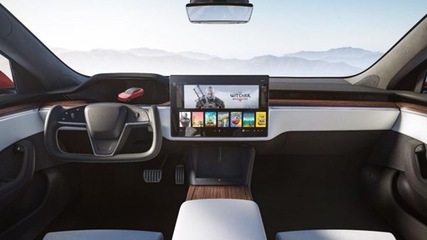 Yeni Tesla Model S'te Cyberpunk 2077 oynatacak ekran kartı AMD imzalı olabilir