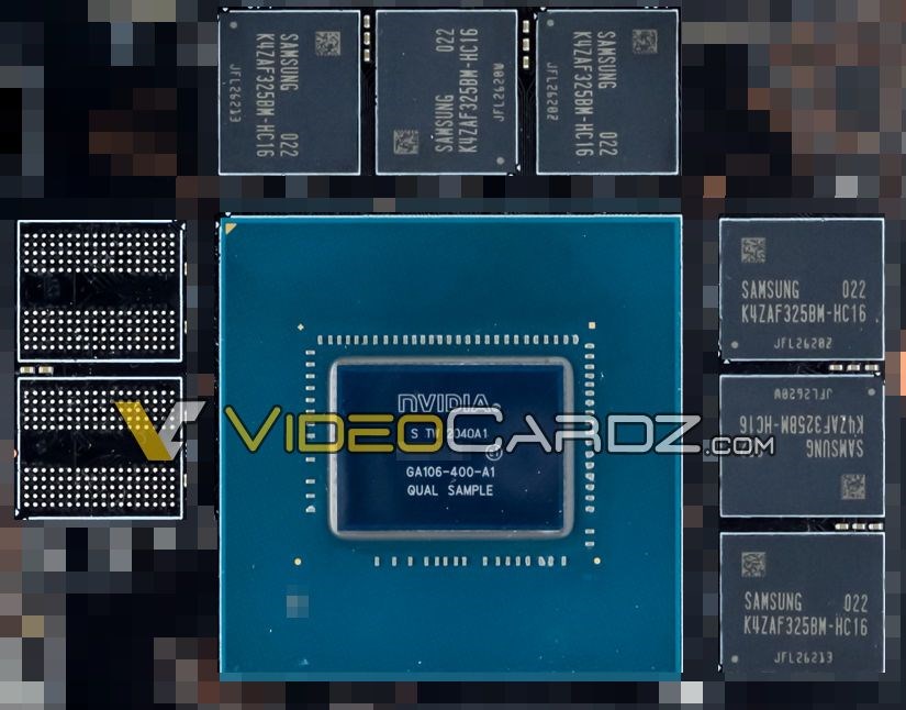 Tanıtımdan önce RTX 3060'ta kullanılması beklenen Nvidia GA106-400 görüntülendi