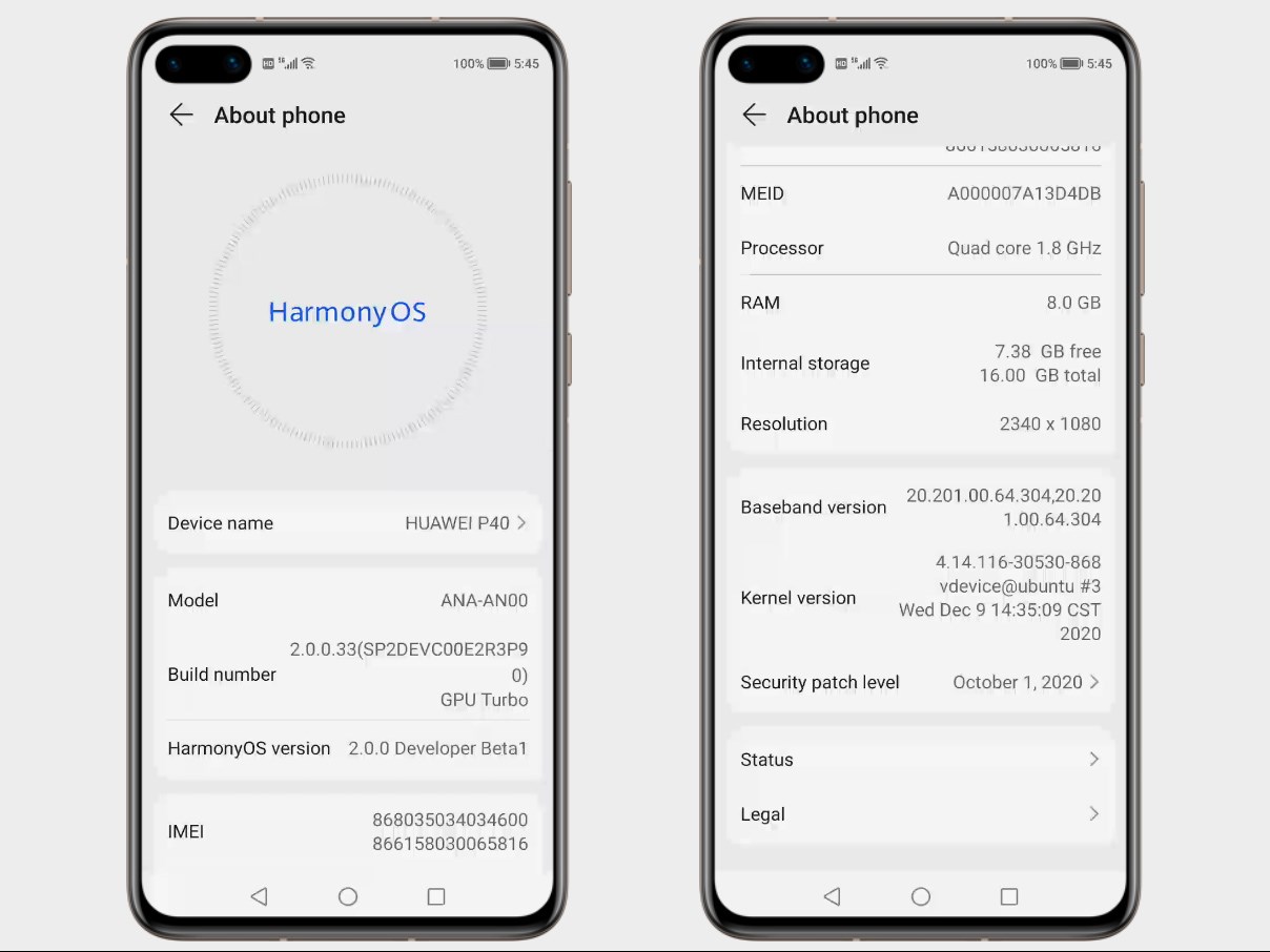 Huawei'nin Harmony işletim sistemi, Android'in kopyası çıktı
