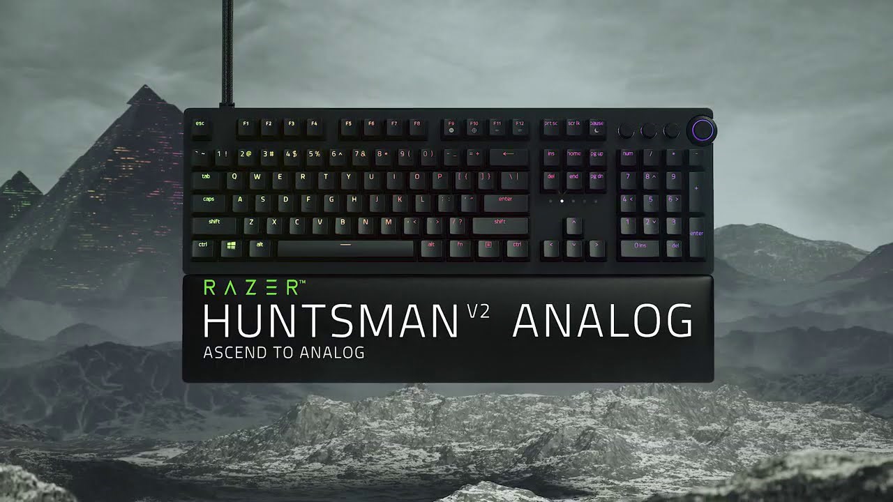 Razer Huntsman V2 analog klavye oyun dünyasını değiştirmeye geliyor