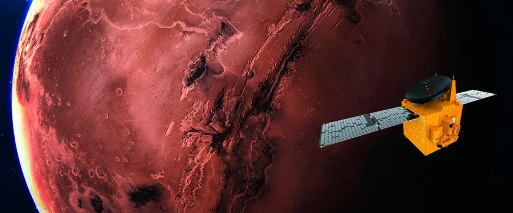 BAE'de nefesler tutuldu: 'Umut' sondası yarın Mars'a ulaşıyor