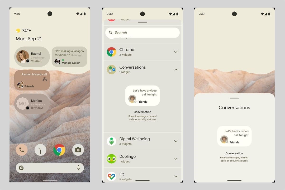 Android 12'nin ilk ekran görüntüleri ortaya çıktı