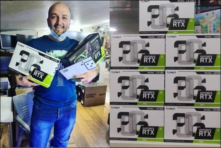 RTX 3060 MSRP’nin 2 katından fazlasından listelendi