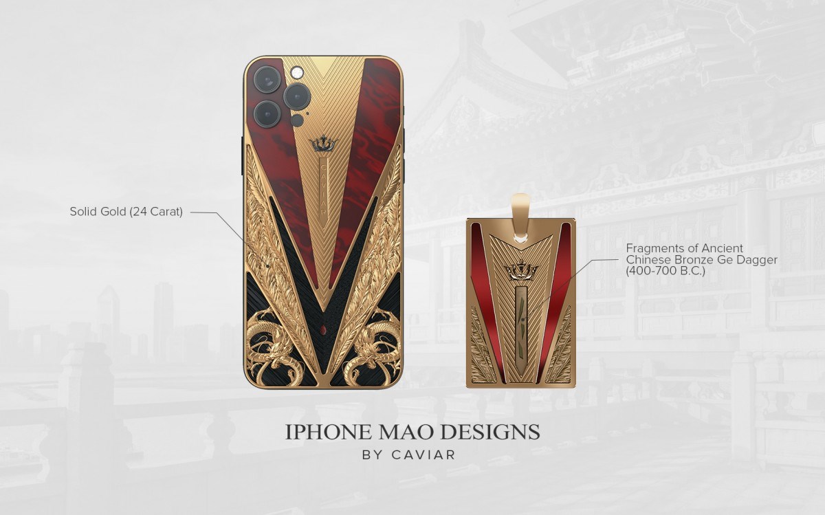 Caviar yine servet değerinde iPhone 12 Pro modelleri hazırladı