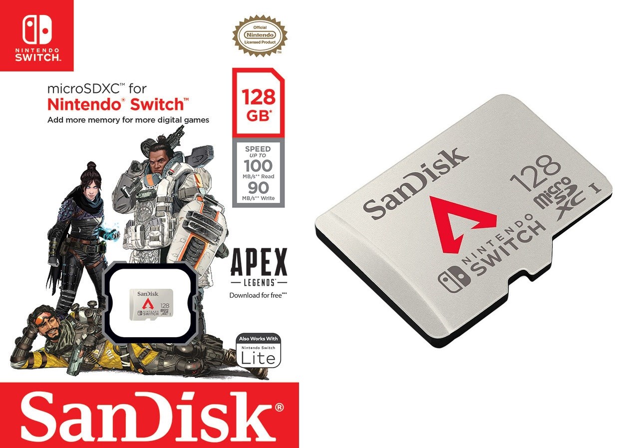 Nintendo Switch için SanDisk Apex Legends hafıza kartları duyuruldu