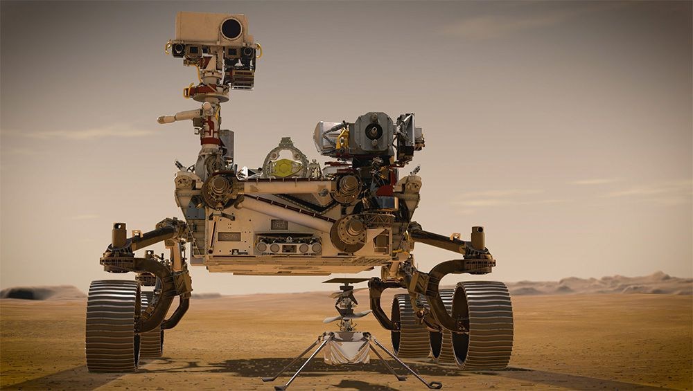 NASA, Mars'ta helikopter uçuracak: Ingenuity yarın Mars'a iniyor