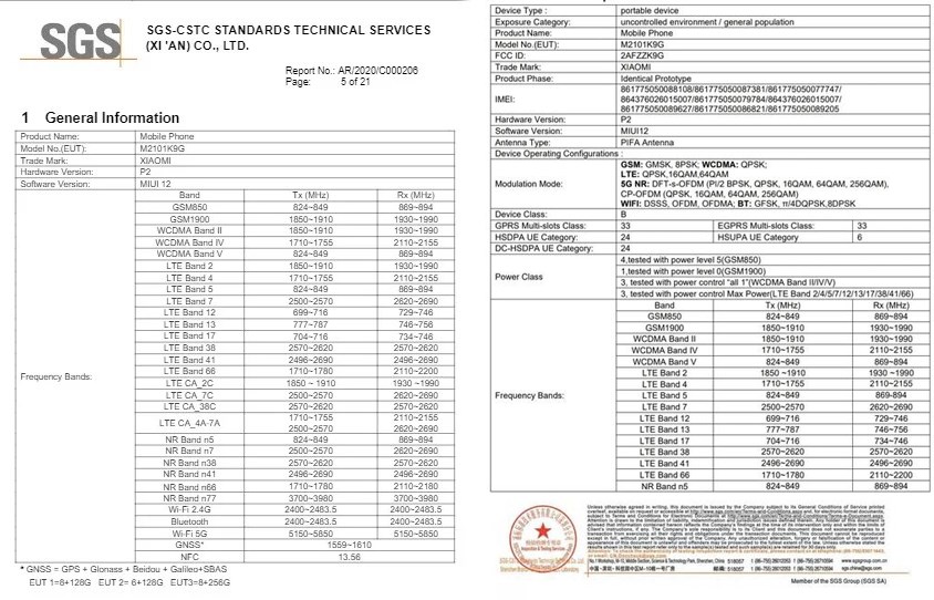 Xiaomi Mi 11 Lite'ın 5G versiyonu FCC onayı aldı